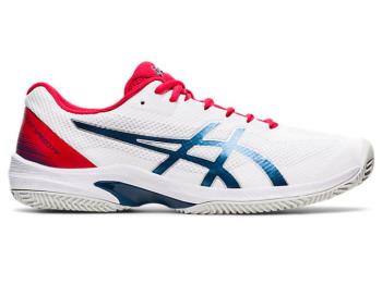 Asics Herr Tennisskor COURT SPEED FF CLAY Vita/Blå